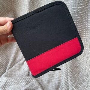 Black and Red CD/DVD Case